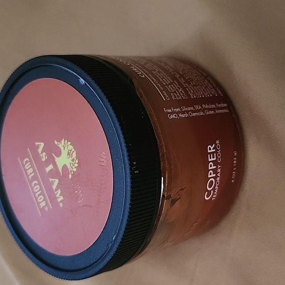 As I Am, Temporary Curl Color, Copper, Brand New,6 oz. - Picture 1 of 5